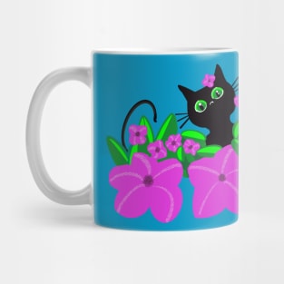 Garden Kitty Mug